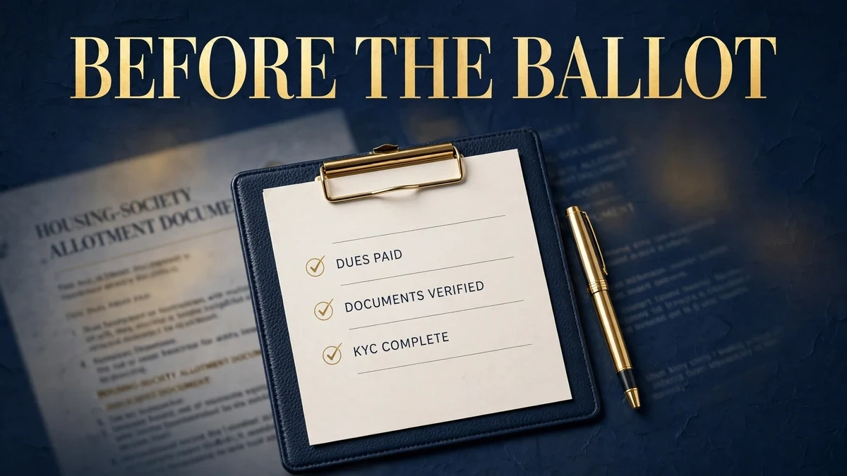Before the ballot checklist — dues, documents and verification checks for file holders