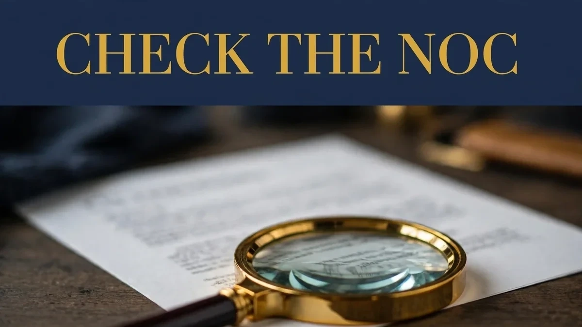 Check the society's NOC and approved layout plan before buying a plot file