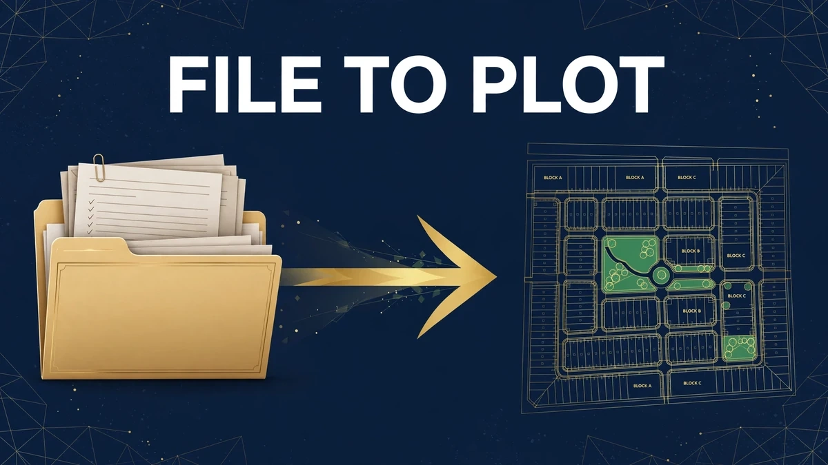 File to plot: how a housing society file becomes an allocated plot
