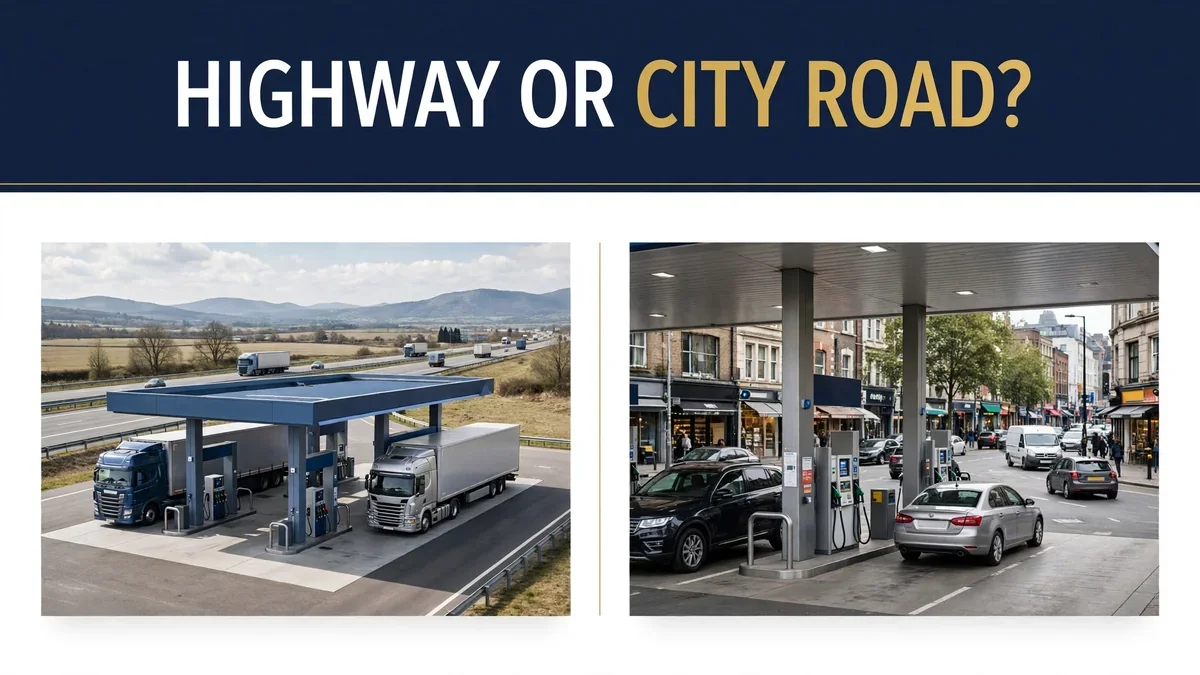 Petrol pump on a highway or a city road in Sheikhupura — comparison guide by Saeed Property Advisors