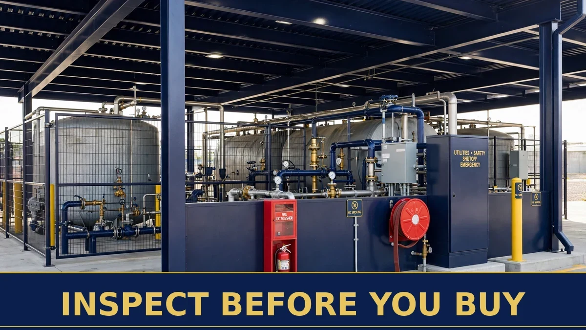 Safety and site inspection checklist for a petrol pump site