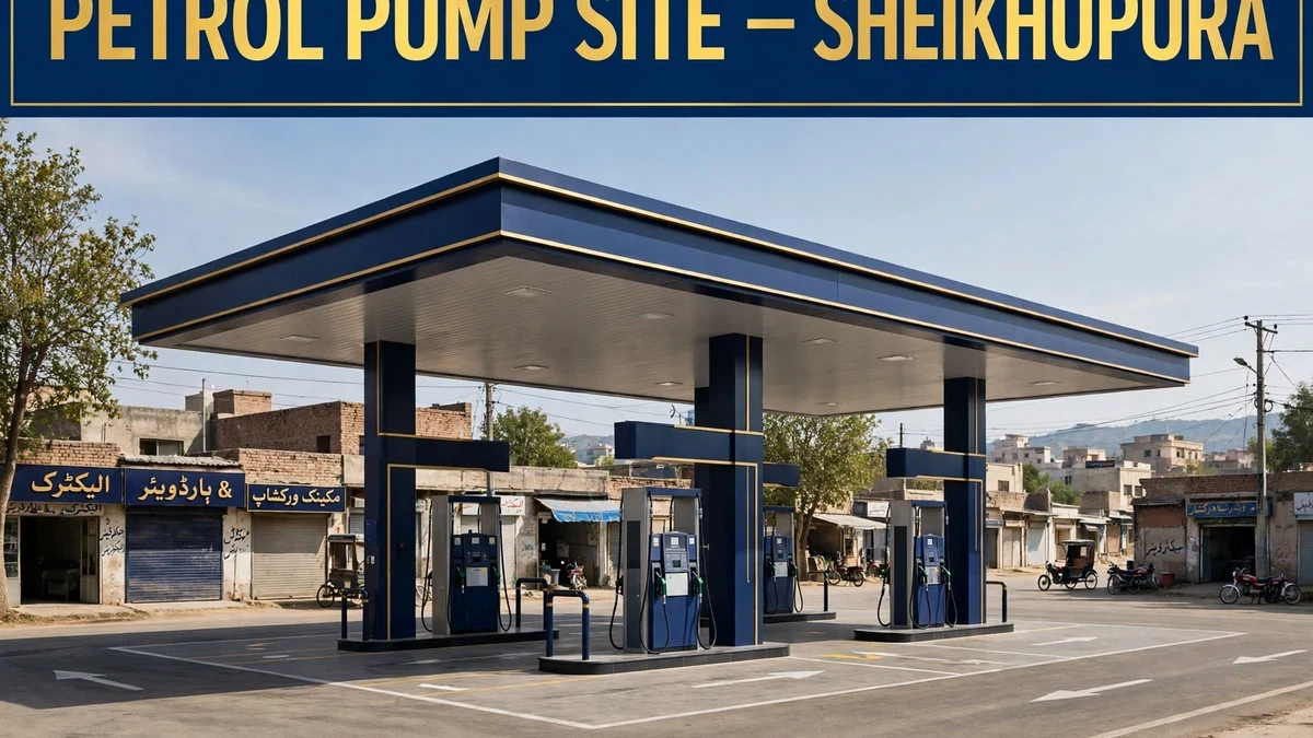 Petrol pump site buying checklist in Sheikhupura — Saeed Property Advisors