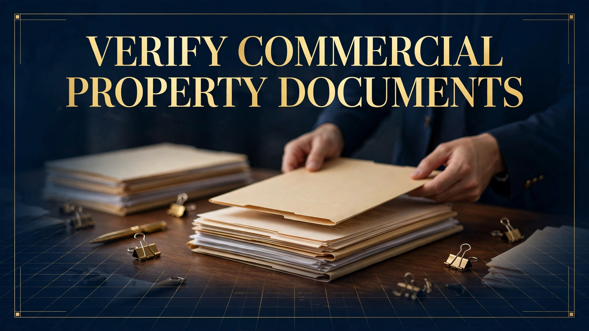 Verify commercial property documents in Punjab — Saeed Property Advisors