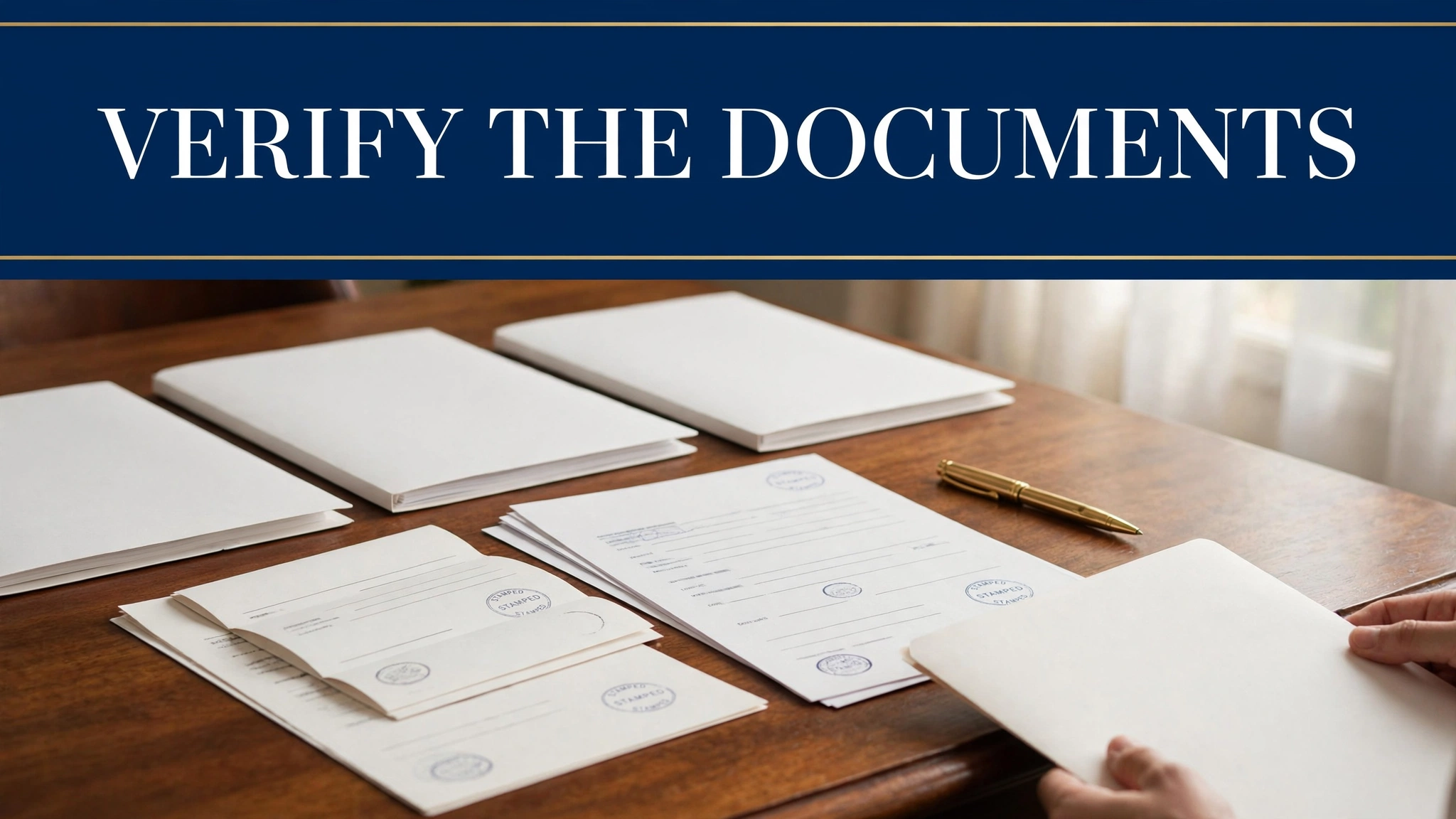 Verification of office space documents including fard and approved building plan