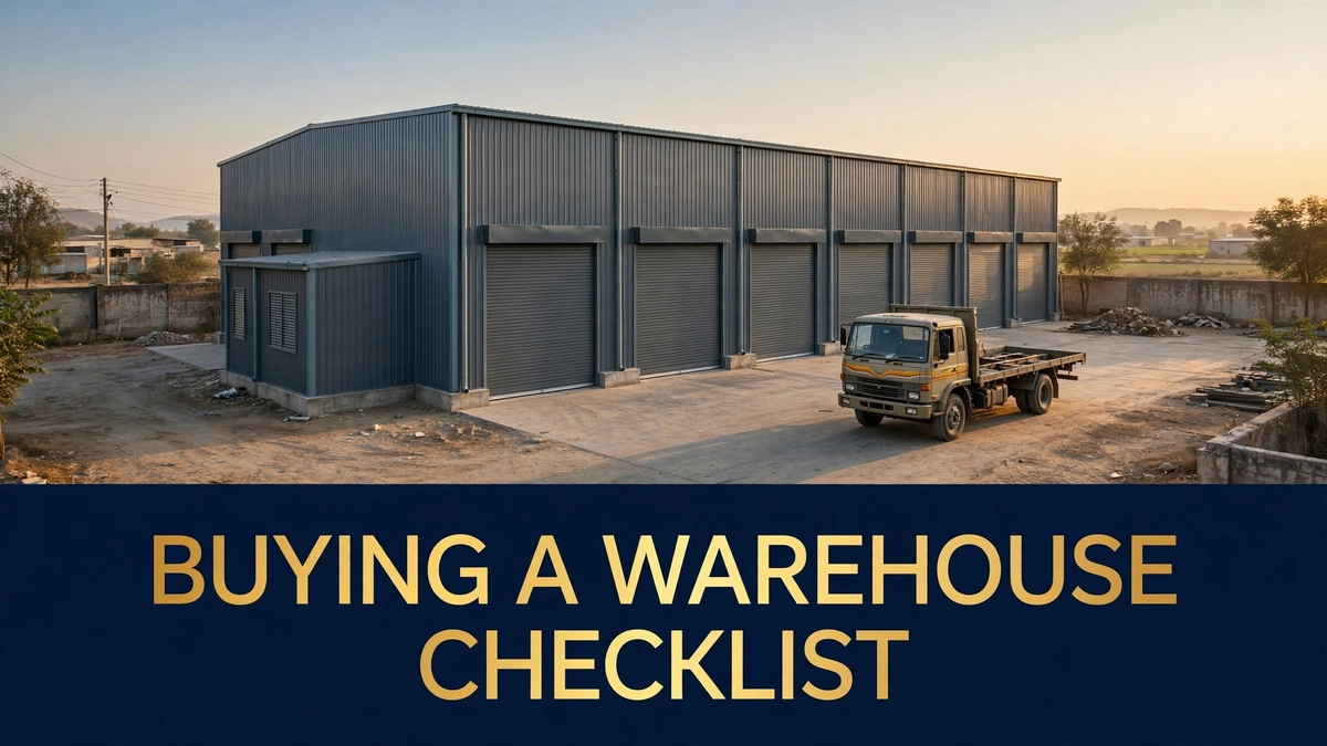Warehouse buying checklist — Saeed Property Advisors, Sheikhupura