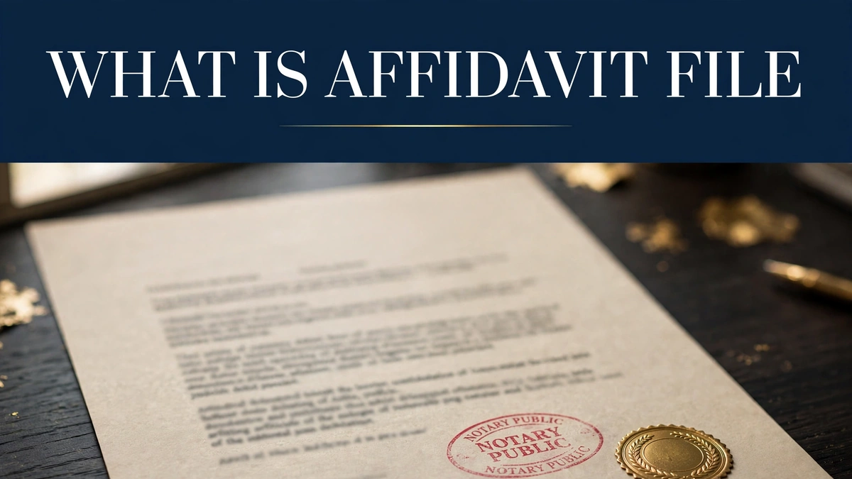 What is an affidavit file in Pakistan's housing society system